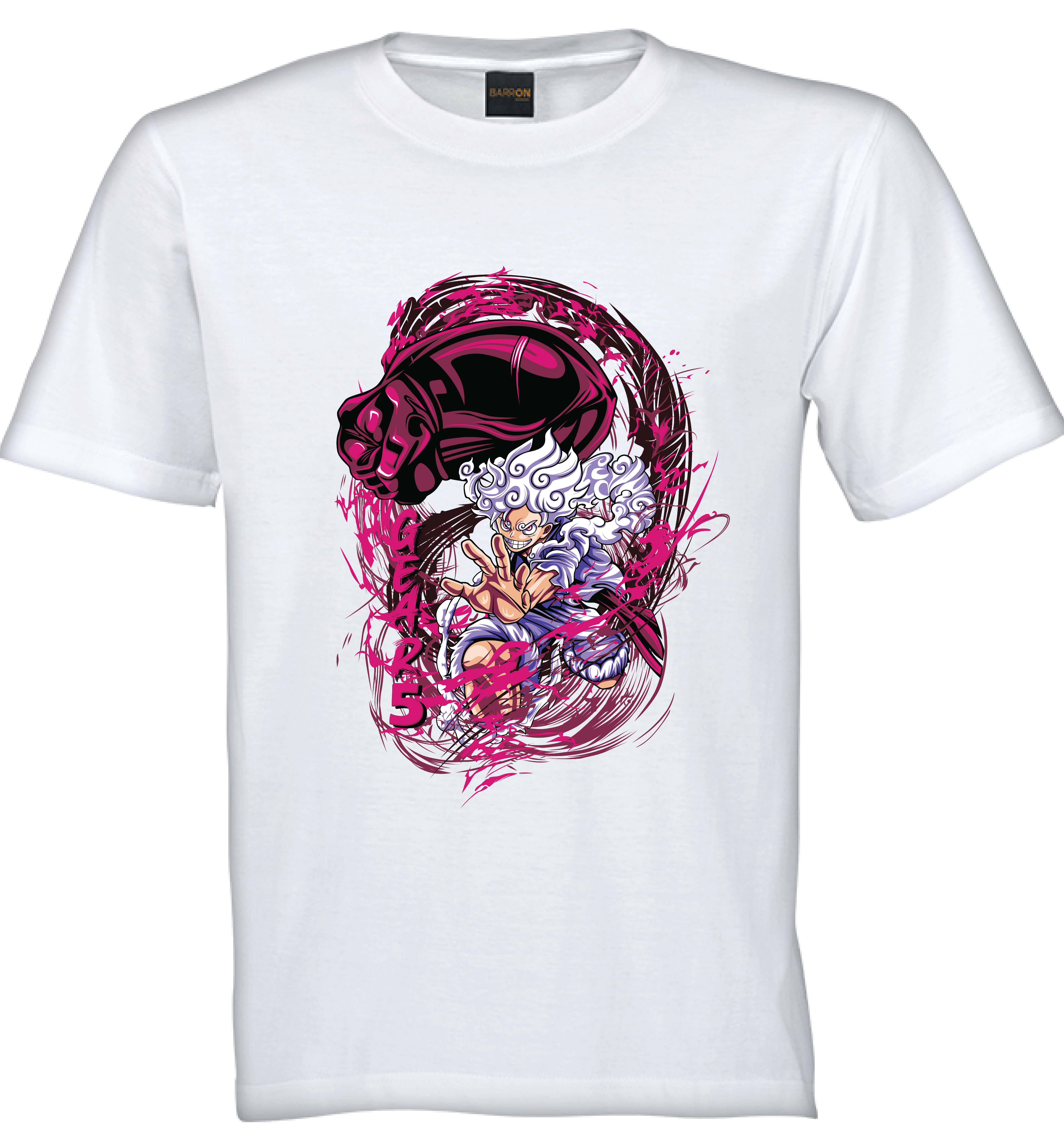 One Piece Luffy Gear 5 Armorment Haki T-Shirt