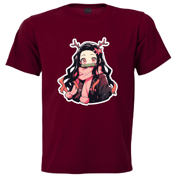 Demon Slayer Nezuko Sticker T-Shirt