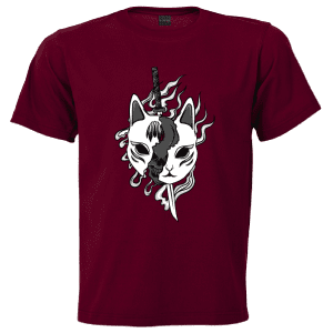 Demon Slayer Kitsune Skull Mask T-Shirt