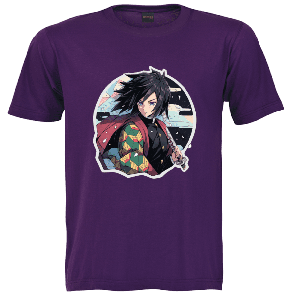 Demon Slayer Giyu Tomioka Sticker T-Shirt