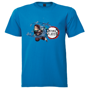 Demon Slayer Logo & Tanjiro T-Shirt