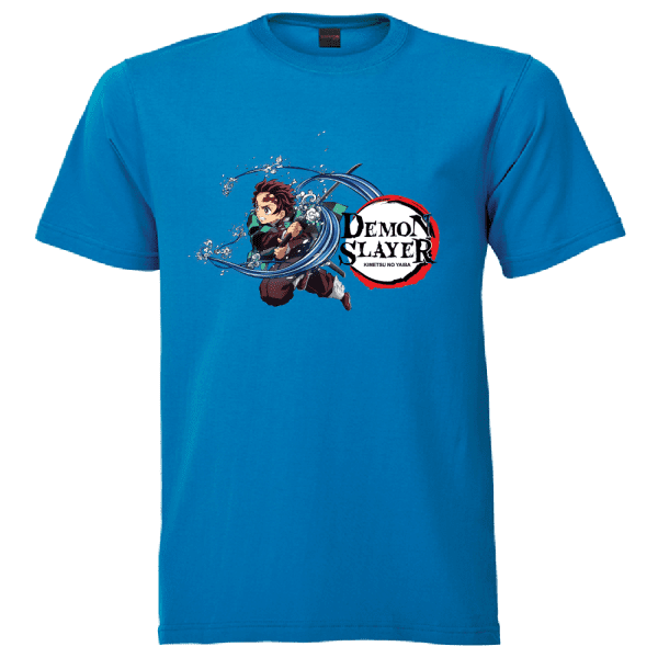 Demon Slayer Logo & Tanjiro T-Shirt