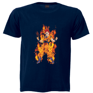 Dragon Ball Z Goku SSG Powering T-Shirt