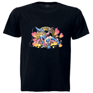 Yu-Gi-Oh! Dark Magician Girl Hearts T-Shirt