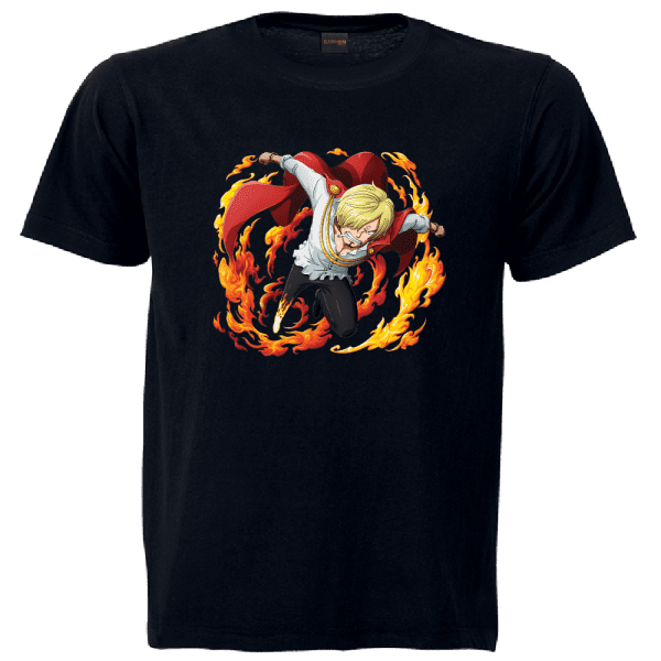 One Piece Sanji Diable Jambe T-Shirt