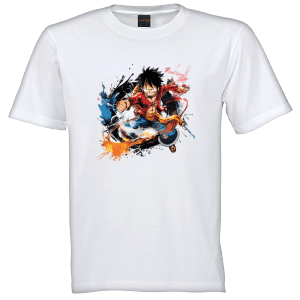 One Piece Luffy Illustrative T-Shirt