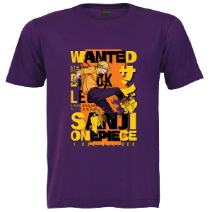 One Piece Sanji Wanted T-shirt