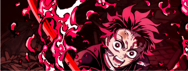 Demon Slayer Tanjiro Red Desk Mat - Image 2