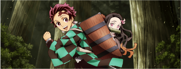 Demon Slayer Tanjiro & Nezuko Desk Mat - Image 2