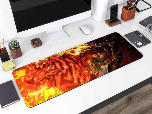 Demon Slayer Sengoku Tiger Desk Mat