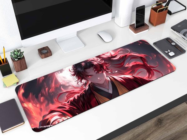Demon Slayer Yoriichi Tsugikuni Desk Mat