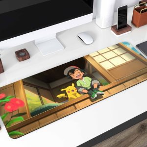 Pokémon Ash & Pikachu Desk Mat