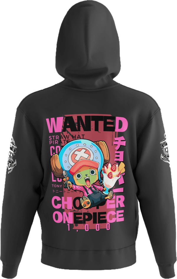 One Piece Chopper Wanted Hoodie