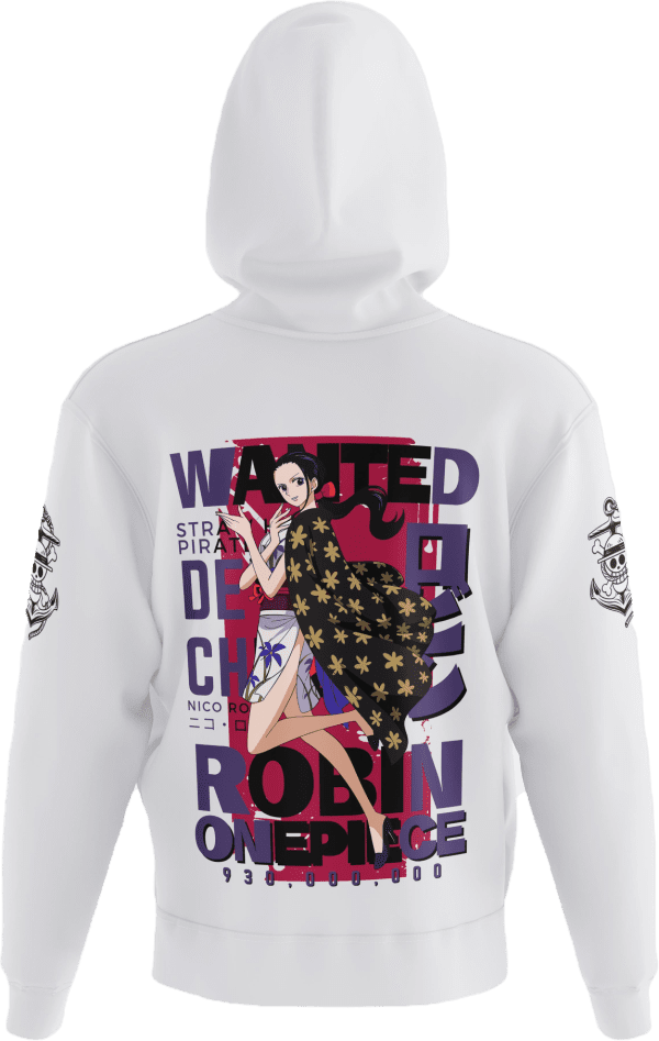 One Piece Robin Wanted Hoodie