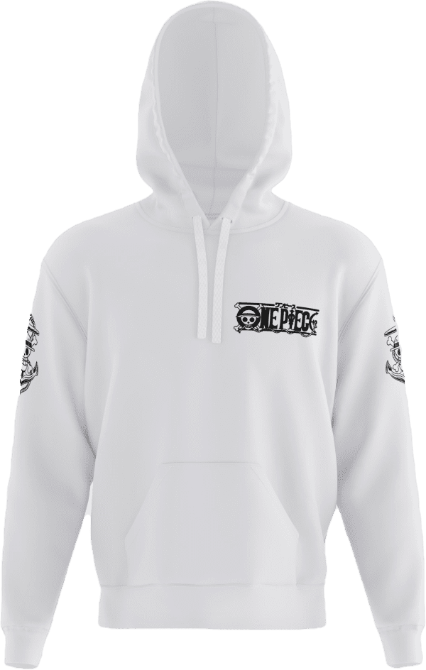 One Piece Brook Wanted Hoodie - Image 4