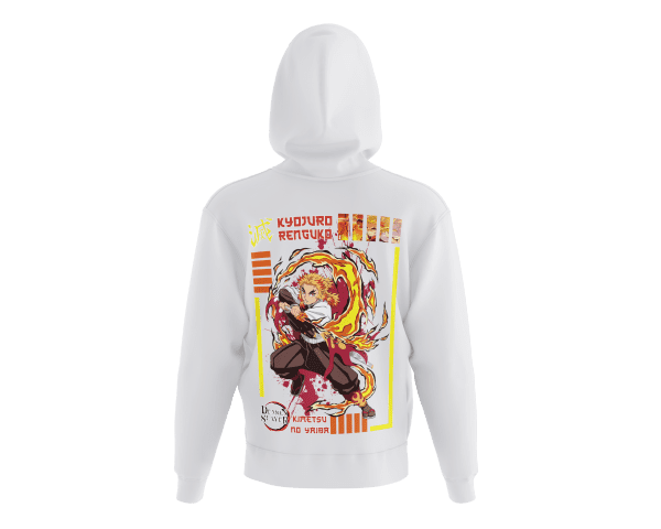 Demon Slayer Rengoku Kyojuro Hoody